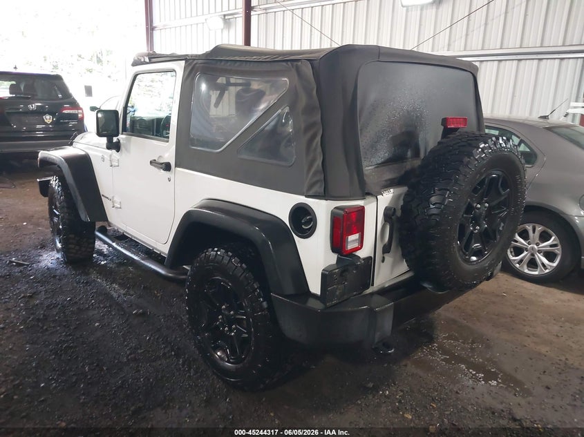 Vin: 1c4ajwag6gl106087, lot: 45742120, jeep wrangler willys wheeler 20163