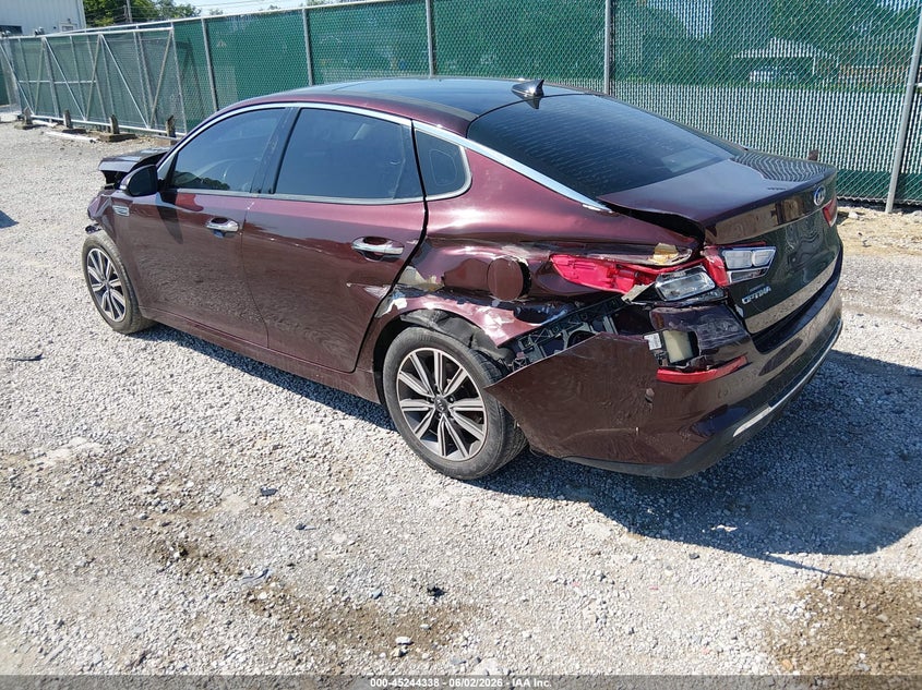 2019 KIA OPTIMA auction photo 3