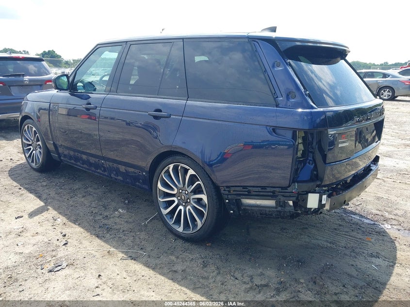 Vin: salgs2re5ja511646, lot: 45742168, land rover range rover 5.0l v8 supercharged 20183