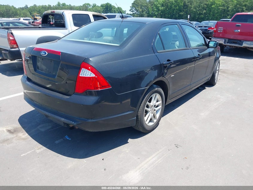 Vin: 3fahp0ga4cr445865, lot: 45742171, ford fusion s 20124