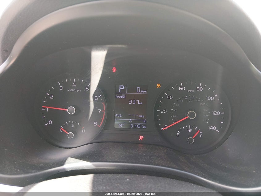 2022 Kia Rio Lx VIN: 3KPA24AD9NE463454 Lot: 45244405