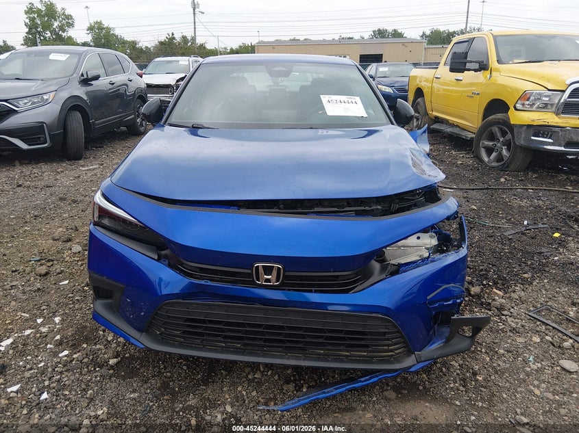 VIN 2HGFE2F56NH548745 2022 HONDA CIVIC SPORT