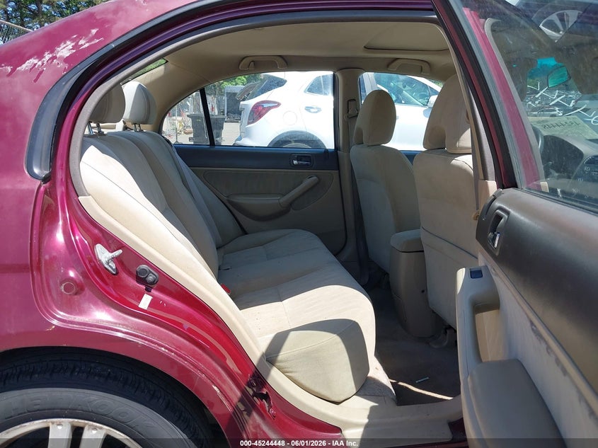 2003 Honda Civic Ex VIN: 2HGES267X3H555569 Lot: 45244448