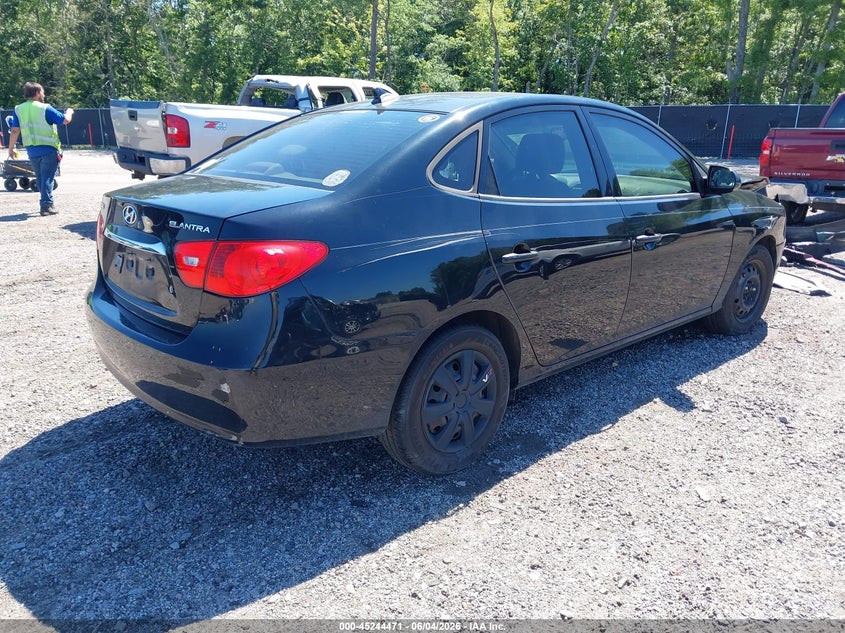 Vin: kmhdu4ad5au180306, lot: 45742274, hyundai elantra gls 20104