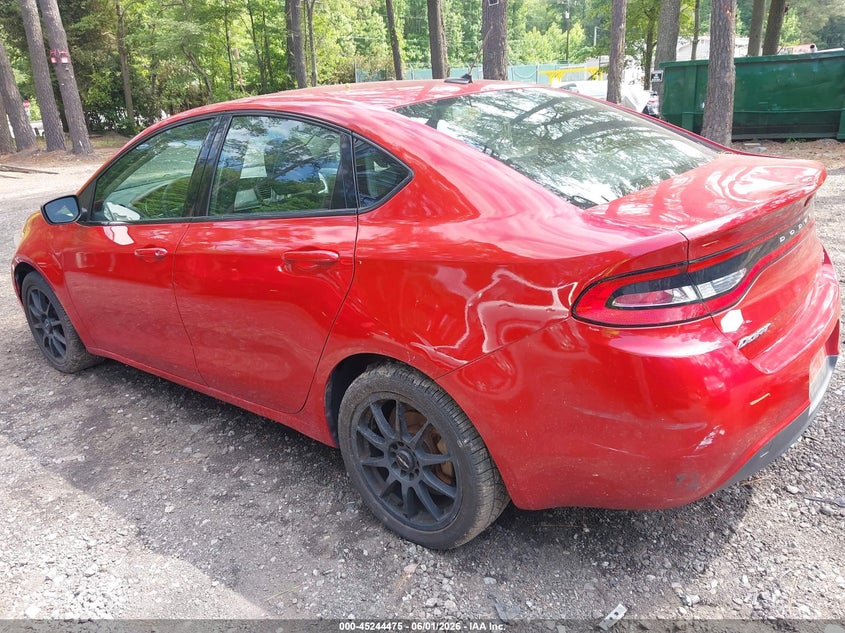 Vin: 1c3cdfba6dd315981, lot: 45742278, dodge dart sxt 20133