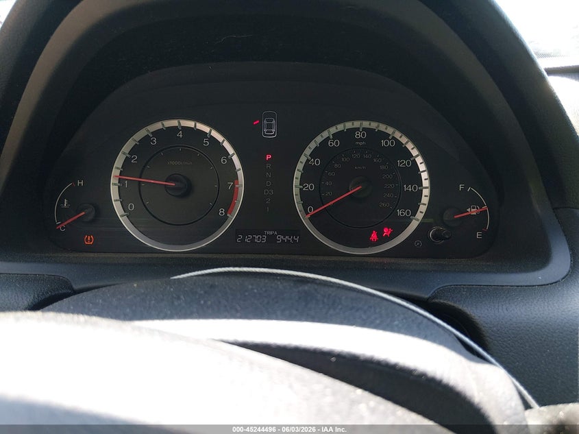 2011 HONDA ACCORD SEDAN 2.4L I-4 DOHC, VVT, 177HP