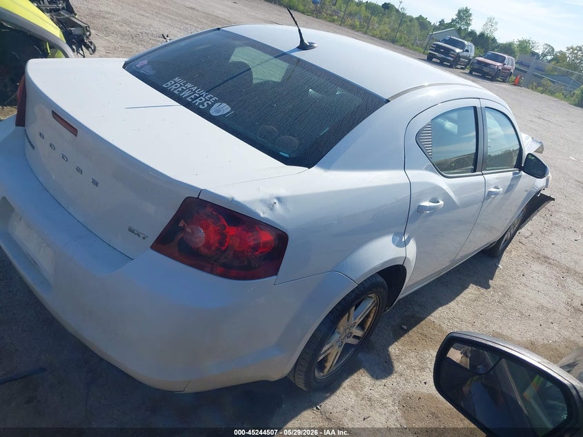 Vin: 1c3cdzcb6cn313746, lot: 45742310, dodge avenger sxt 20124