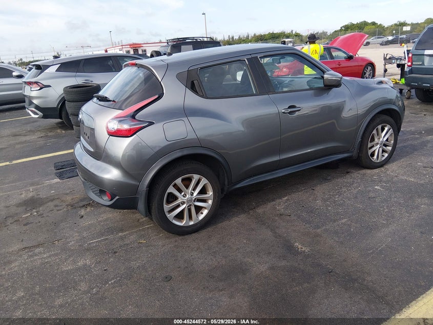 Vin: jn8af5mr3gt606964, lot: 45742375, nissan juke s 20164