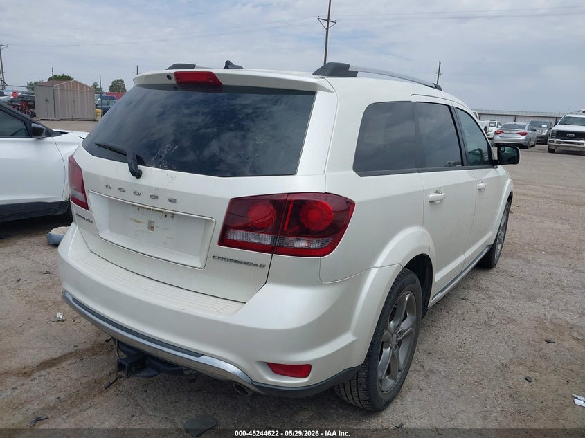 Vin: 3c4pdcgg2gt166668, lot: 45742425, dodge journey crossroad plus 20164