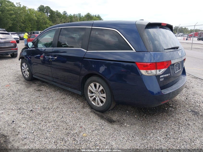 Vin: 5fnrl5h33gb157544, lot: 45742429, honda odyssey se 20163