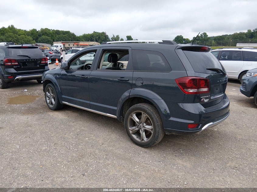 Vin: 3c4pddgg2jt167560, lot: 45742430, dodge journey crossroad awd 20183