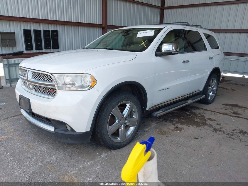 Vin: 1c4rdjeg5dc557059, lot: 45742435, dodge durango citadel 20132