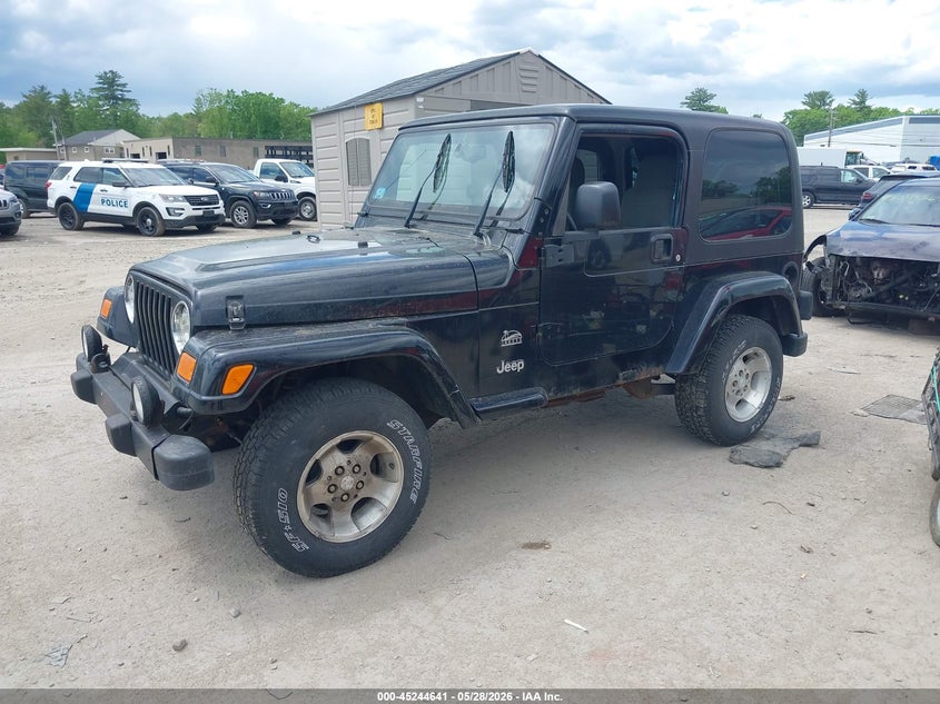 2003 Jeep Wrangler Sahara 1J4FA59S53P361996 photo 1