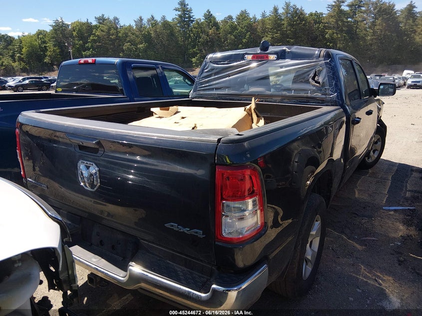 Vin: 1c6rrfmg5mn624173, lot: 45742475, ram 1500 big horn  4x4 6'4 box 20214