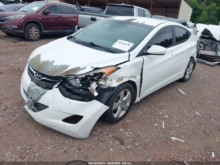2013 Hyundai Elantra Gls 5NPDH4AEXDH433927 photo 1