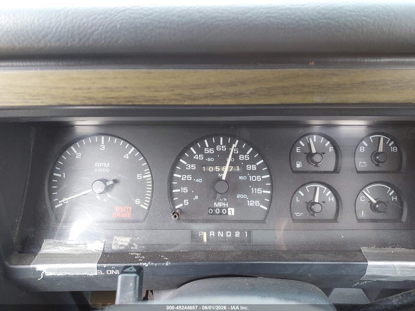 1993 Dodge Dakota VIN: 1B7FL26YXPS131591 Lot: 45244687