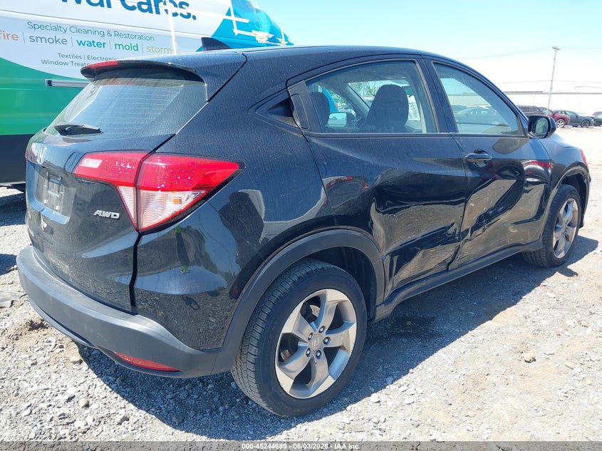 Vin: 3czru6h31jg710237, lot: 45742491, honda hr-v lx 20184