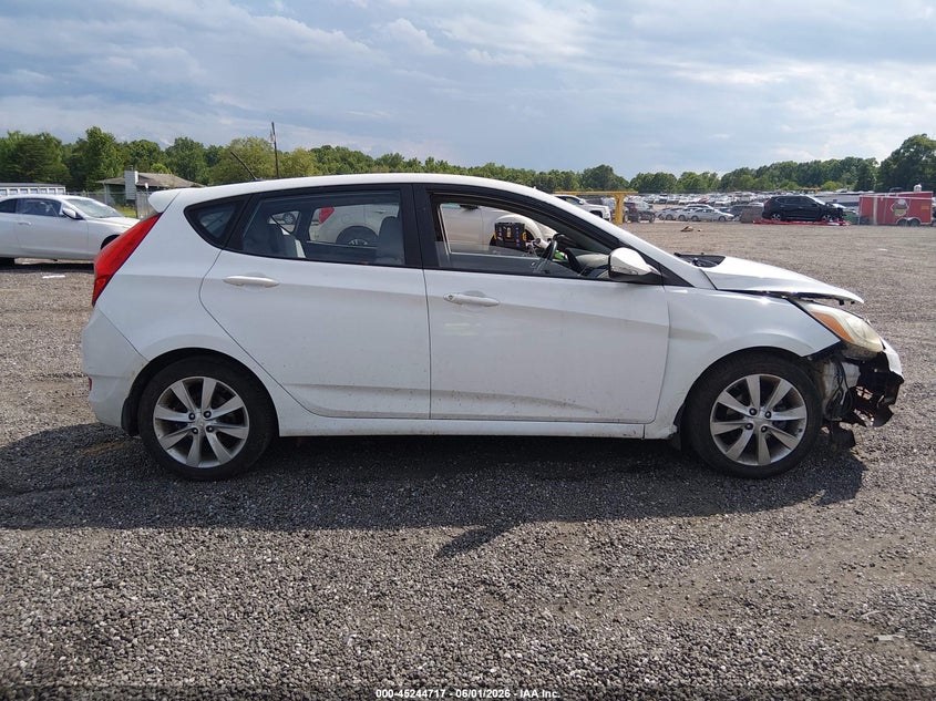 2014 Hyundai Accent Se VIN: KMHCU5AE3EU168736 Lot: 45244717