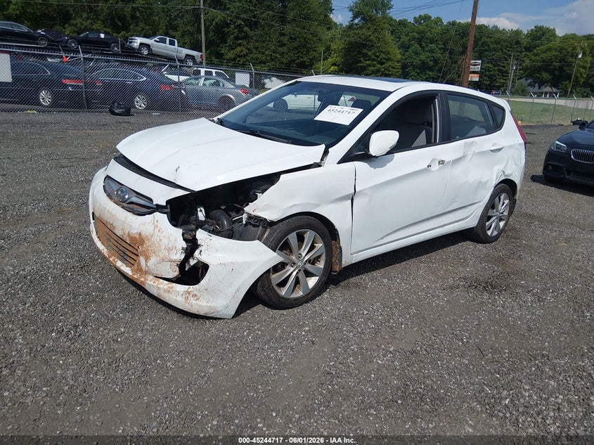Vin: kmhcu5ae3eu168736, lot: 45742520, hyundai accent se 20142