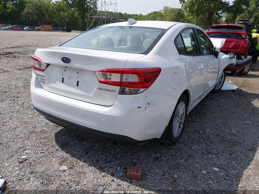 Vin: 4s3gkad68j3603419, lot: 45742549, subaru impreza 2.0i premium 20184