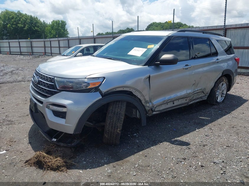 Vin: 1fmsk7dh6lgc86181, lot: 45742575, ford explorer xlt 20202