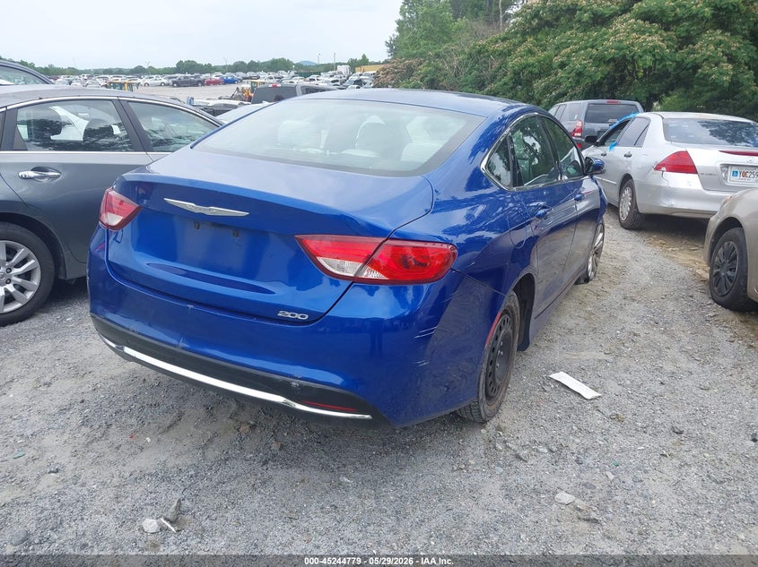 Vin: 1c3cccab4gn171700, lot: 45742582, chrysler 200 limited 20164