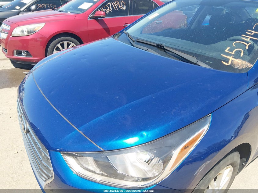 2021 Hyundai Accent Sel VIN: 3KPC24A69ME150445 Lot: 45244796
