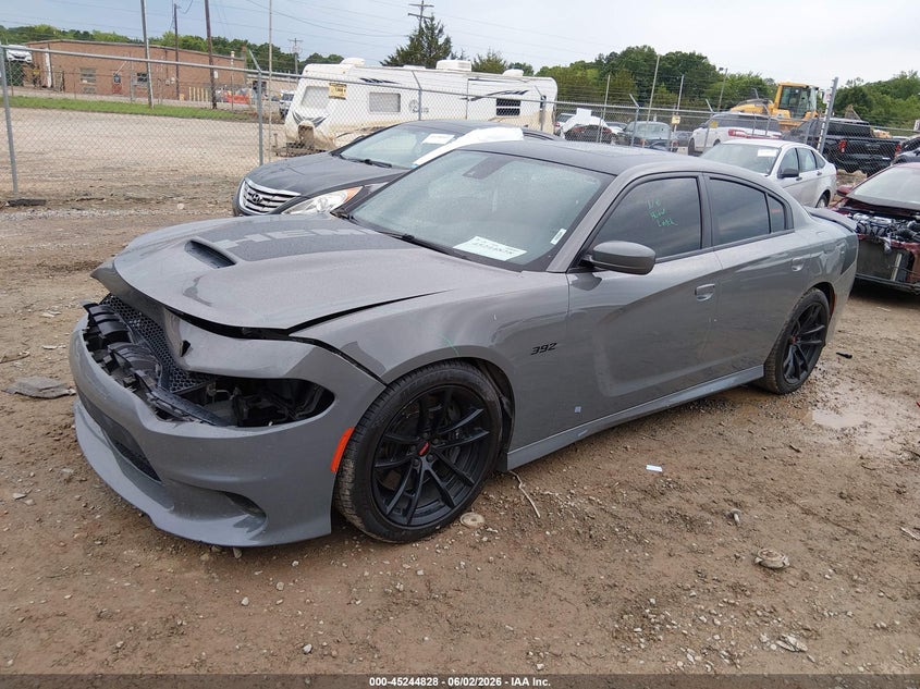 Vin: 2c3cdxgj9hh652510, lot: 45742631, dodge charger daytona 392 rwd 20172