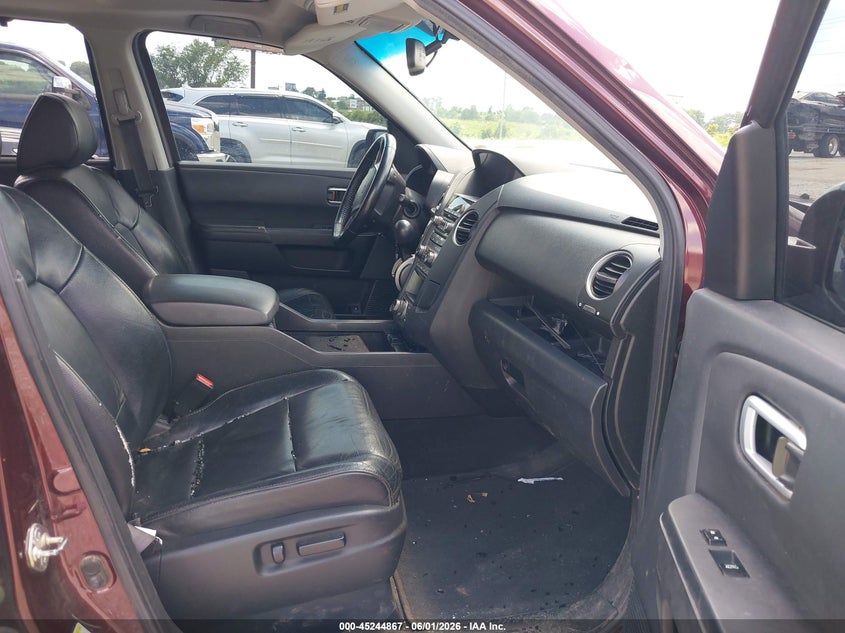 5FNYF4H97CB066532 2012 Honda Pilot 3.5 Touring brown