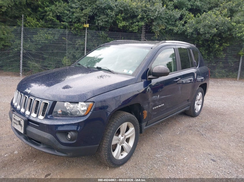 Vin: 1c4njdbb0ed670821, lot: 45742764, jeep compass sport 20142