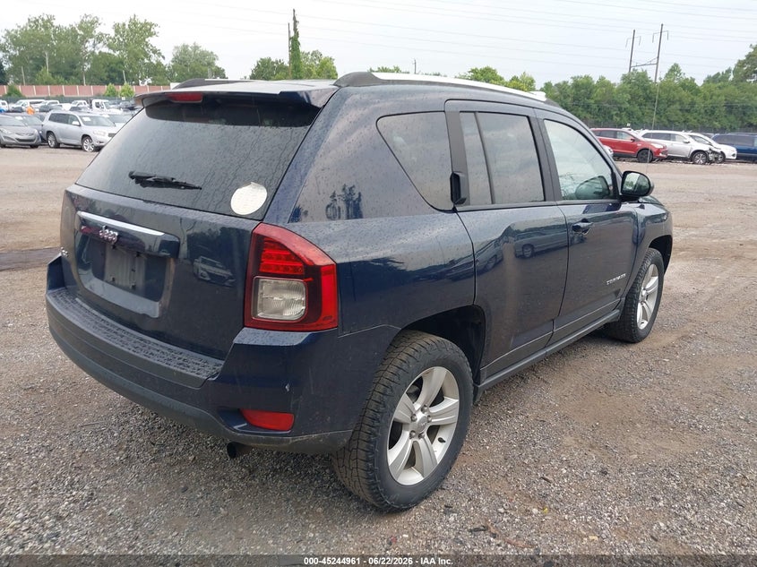 Vin: 1c4njdbb0ed670821, lot: 45742764, jeep compass sport 20144