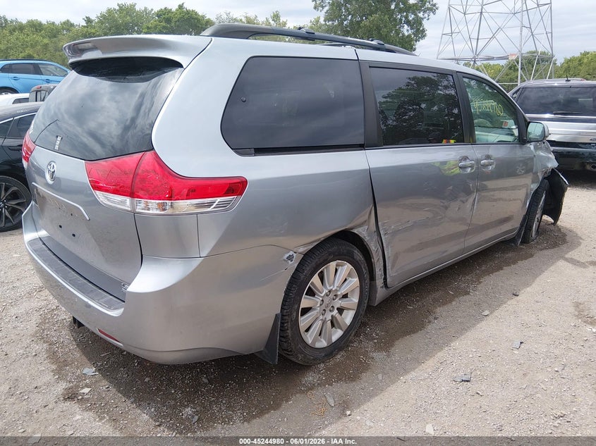 Vin: 5tdjk3dc7ds055360, lot: 45742783, toyota sienna le 7 passenger 20134