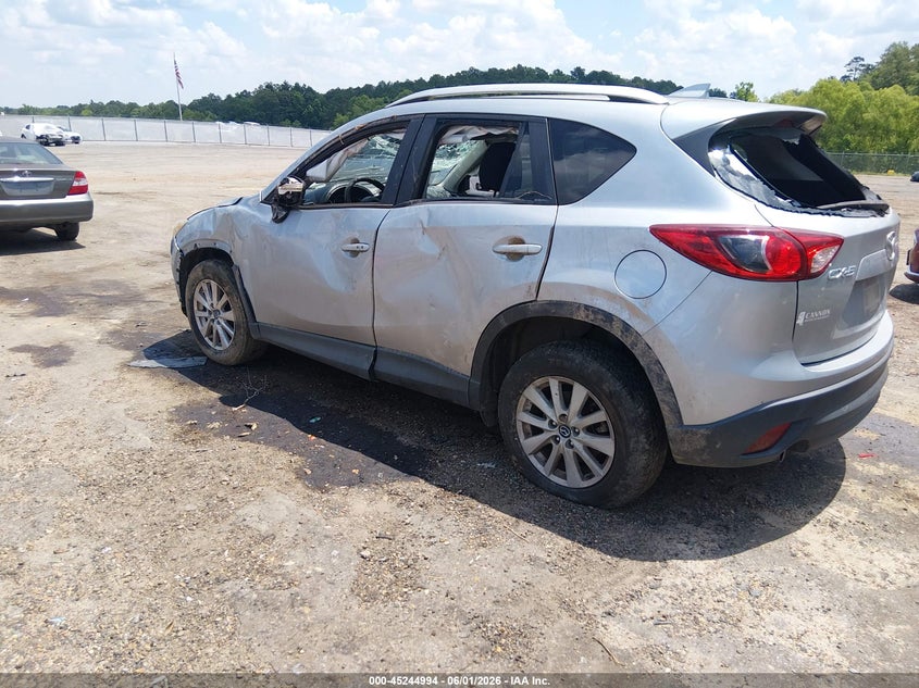 Vin: jm3ke2cy6g0692631, lot: 45742797, mazda cx-5 touring 20163