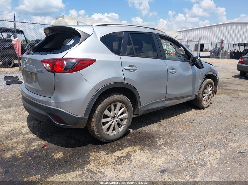 Vin: jm3ke2cy6g0692631, lot: 45742797, mazda cx-5 touring 20164