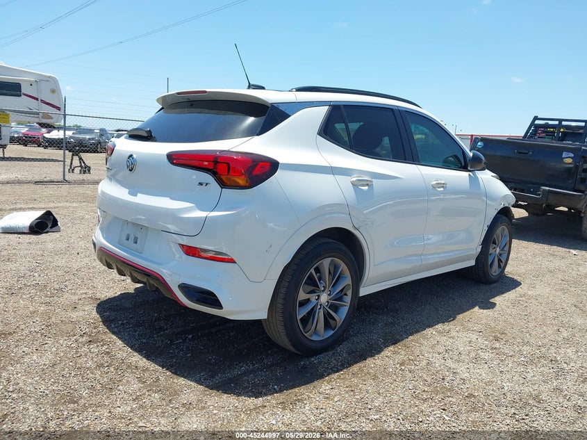 Vin: kl4mmdsl1mb178945, lot: 45742800, buick encore gx fwd select 20214