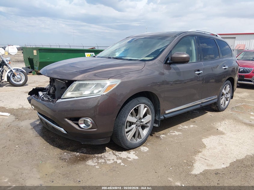 Vin: 5n1ar2mm1gc605653, lot: 45742821, nissan pathfinder platinum 20162