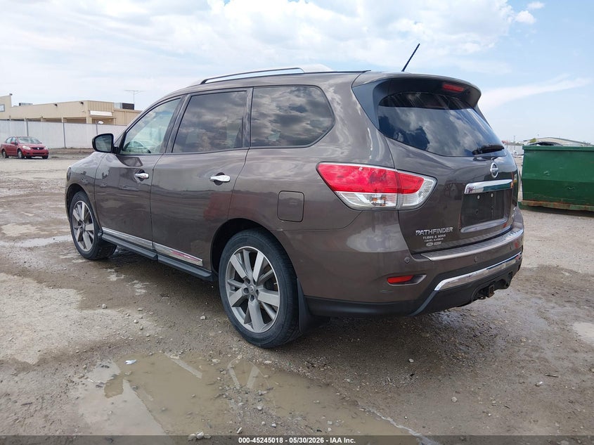 Vin: 5n1ar2mm1gc605653, lot: 45742821, nissan pathfinder platinum 20163