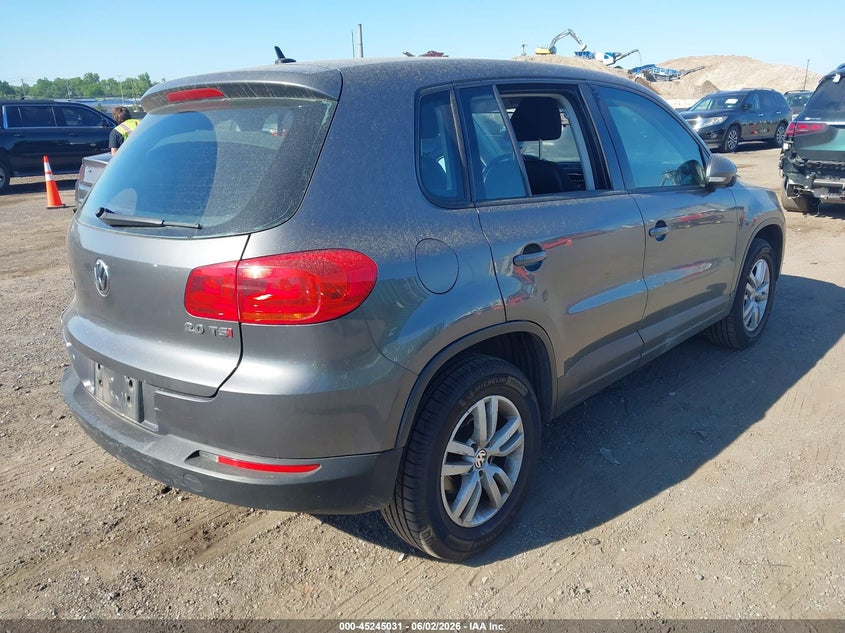 Vin: wvgav3ax7ew600288, lot: 45742834, volkswagen tiguan s 20144