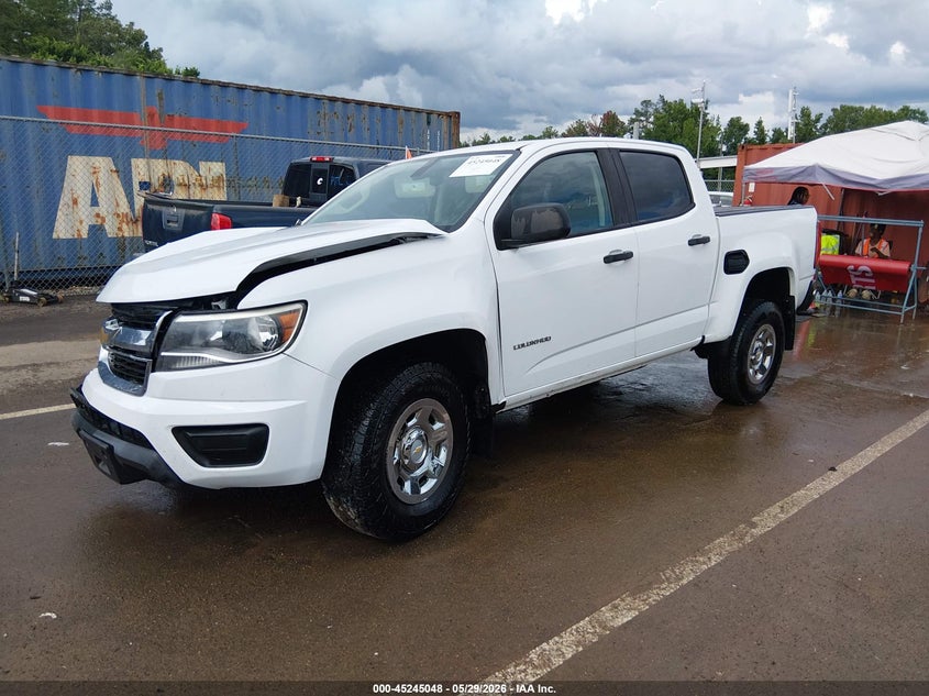 Vin: 1gcgsben6l1118156, lot: 45742851, chevrolet colorado 2wd  short box wt 20202