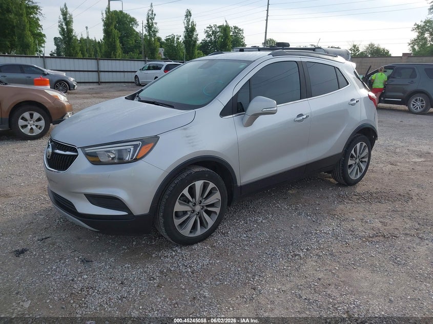 Vin: kl4cjasb0kb742088, lot: 45742861, buick encore fwd preferred 20192