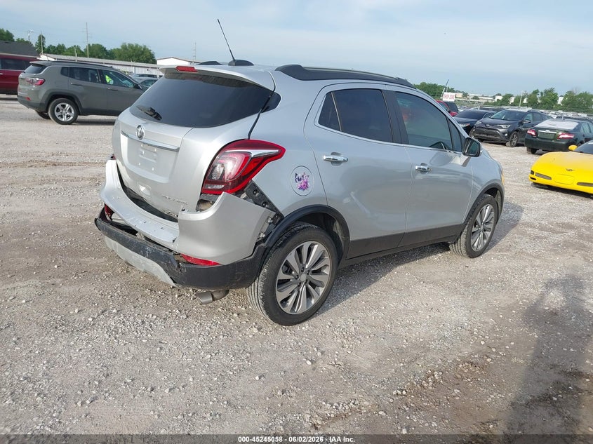 Vin: kl4cjasb0kb742088, lot: 45742861, buick encore fwd preferred 20194