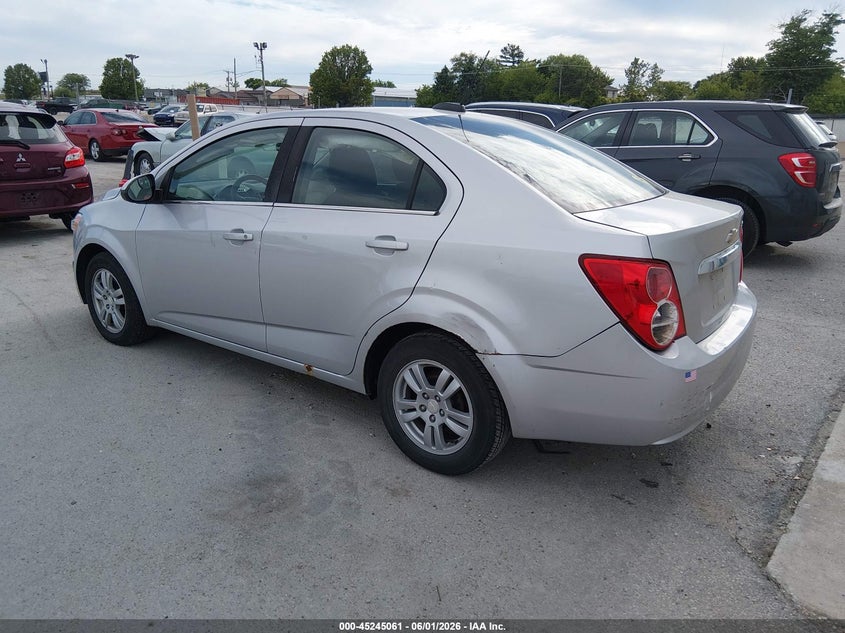 Vin: 1g1jc5sb9g4102898, lot: 45742865, chevrolet sonic lt auto 20163