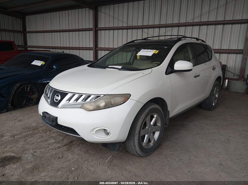 JN8AZ18W59W127723 2009 Nissan Murano Sl photo 1