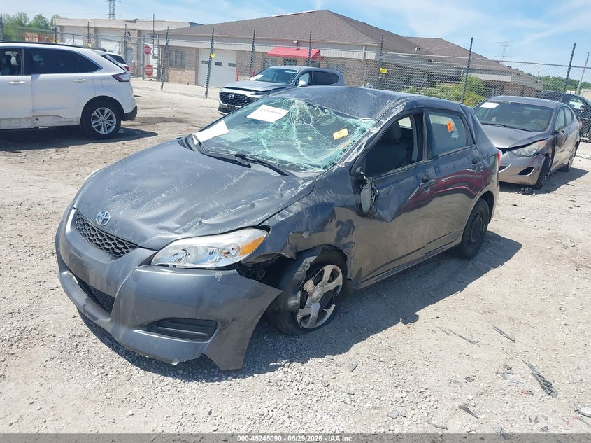 Vin: 2t1ku4ee4ac525935, lot: 45742893, toyota matrix 20102