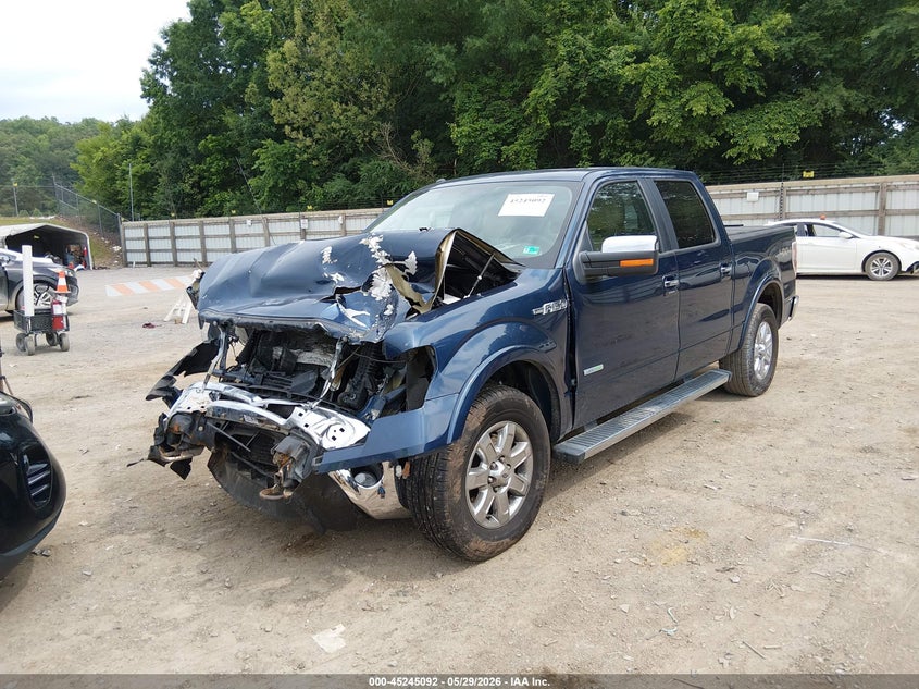 Vin: 1ftfw1et5ekd01571, lot: 45742895, ford f-150 lariat 20142