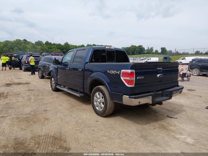 Vin: 1ftfw1et5ekd01571, lot: 45742895, ford f-150 lariat 20143