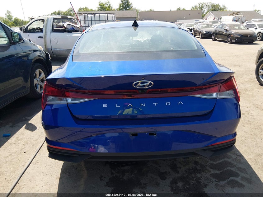 2021 Hyundai Elantra Sel VIN: 5NPLS4AG0MH020056 Lot: 45245112