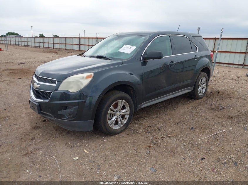 Vin: 2gnalbek2d1153952, lot: 45742920, chevrolet equinox ls 20132