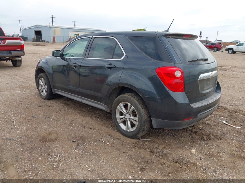 Vin: 2gnalbek2d1153952, lot: 45742920, chevrolet equinox ls 20133