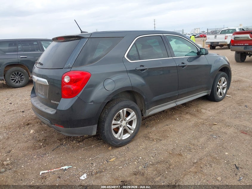 Vin: 2gnalbek2d1153952, lot: 45742920, chevrolet equinox ls 20134